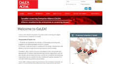 Desktop Screenshot of celea-aceel.ca